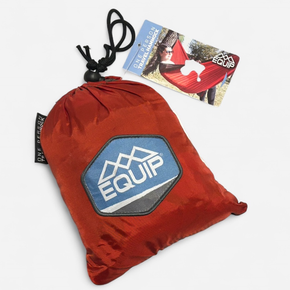 EQUIP ONE PERSON HAMMOCK Red